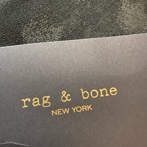 Rag & Bone Simone Leopard pant with zip pockets. Size 0 - Picture 6 of 8